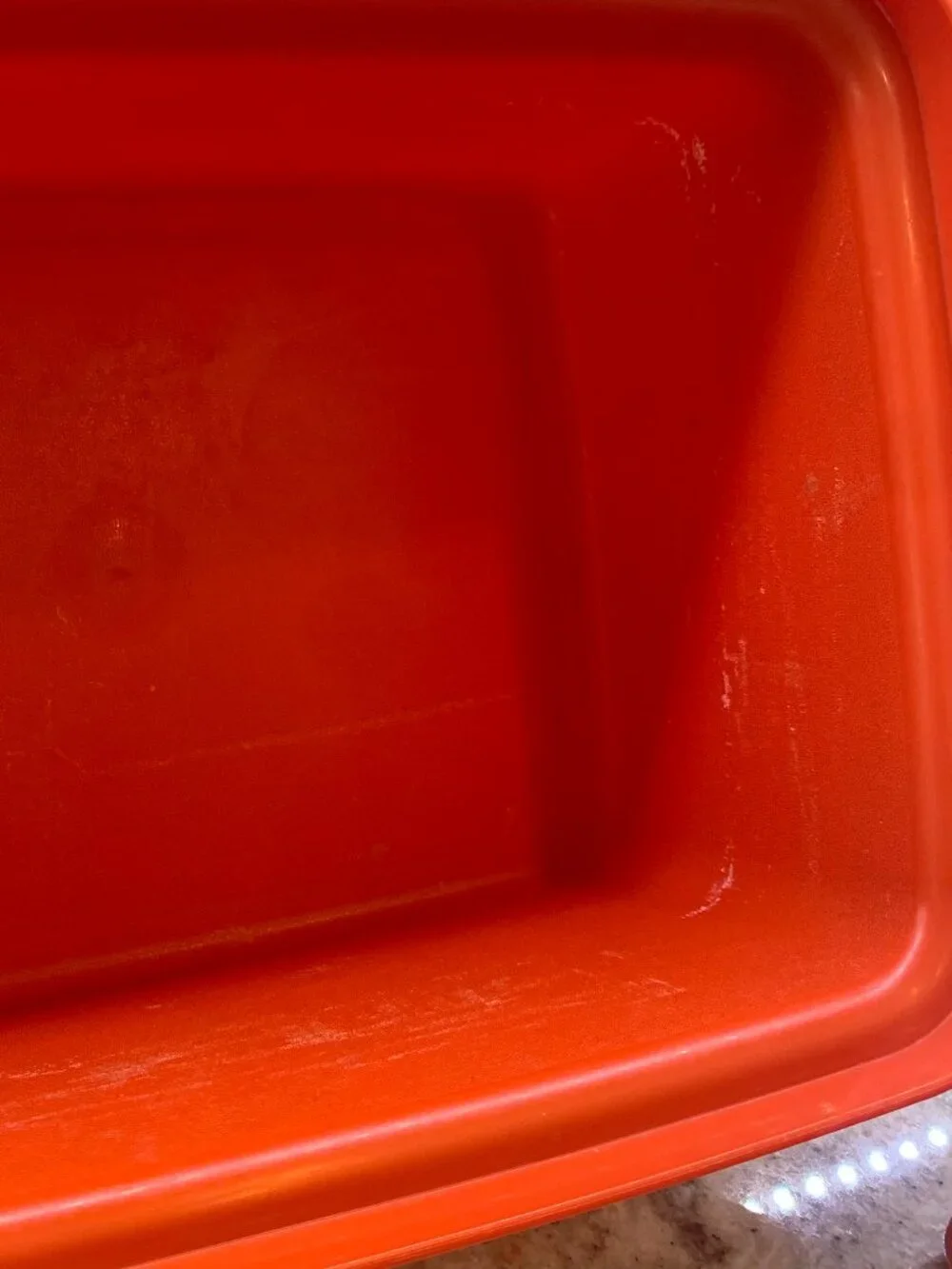 Tupperware Set of 3 containers Paprika